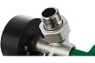 Редуктор хром FAR 1/2" НР-НР, с манометром FA 2815 12