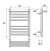 Полотенцесушитель электрический Point PN10156SPE П7 50x60 с полкой, хром