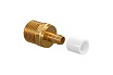 Штуцер UPONOR Minitec 9.9-R1/2, НР, с кольцом PE-х 1005265