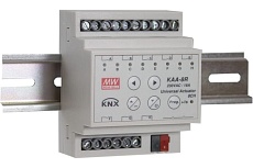 Универсальный актуатор Mean Well KAA-8R KNX 8 каналов Т03238036