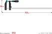 Струбцина Kraftool XF-1000/120 тип F 1000/120 мм 32011-120-1000_z01