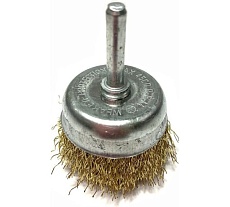 Щетка металлическая со шпилькой чашка 100 мм для дрели ON 20-02-010