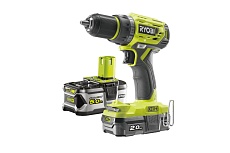 Бесщеточная аккумуляторная дрель-шуруповерт Ryobi ONE+ R18DD7-252S 5133004534