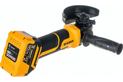 Углошлифовальная машина Deko DKAG20-125, 2х4.0 Ач 063-2151