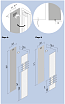 Полотенцесушитель электрический Antrax Flaps A 35x171 белый матовый, ECFPA171001T/BCOR