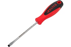 Отвертка с прямым шлицем ERGONOMIK 5х100мм IZELTAS 4350175100