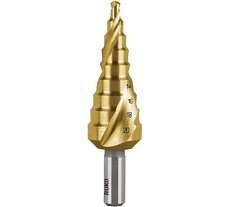 Сверло ступенчатое (4-20 мм; HSS-TiN) RUKO 101051T