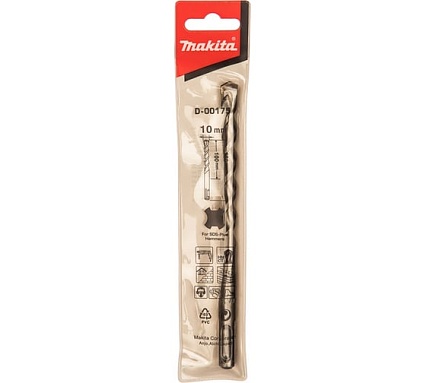 Бур для перфораторов (10х160мм; SDS+) Makita D-00175