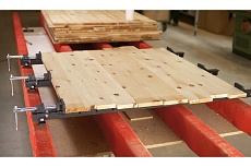 Зажим для дверей BESSEY усилие 24 кН, 1200 мм, размер губок 80x80 BE-TAN120