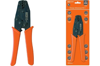 Обжимные клещи TDM ELECTRIC КО-1 1,5-6мм SQ1001-0001