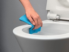 Подвесной унитаз GSI Pura 8815FR209 с креплением 55x36 безободковый, White matt