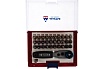 Набор вставок бит 1/4, TORX, HEX, PZ, PH, SLOT, 33 предмета Мастак 058-10033C