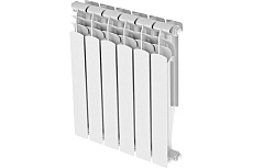 Алюминиевый радиатор Невинномысский радиаторный завод серия Оптима 6 секций, 500/100 4603335720467