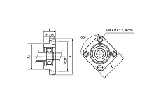 Опора ШВП TECHNIX FF10TEСHNIX