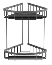 Полка Timo Saona 13082/18 черное золото