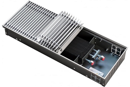 Встраиваемый внутрипольный конвектор Techno Power с решеткой KVZ 150-65-1200 RH07000031