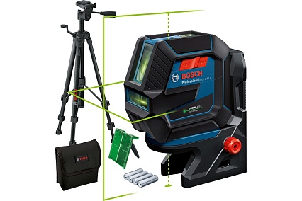 Комби-лазер Bosch GCL 2-50 G + RM 10 + BT 150 0601066M01