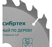 Пильный диск по дереву (250х32 мм; 48T) Сибртех 732667