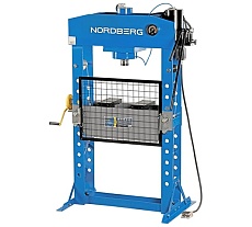 Пресс гидравлический Nordberg 75т, пневмоуправление N3676A