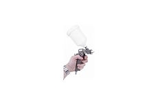 Пневматический краскопульт Intertool HP, форсунка 1.5 мм, бачок 600 мл PT-0204