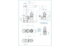 Погружной канализационный насос Dreno Pompe DNB 65-2/220-1 T 2001526