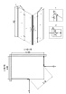 Душевой уголок Niagara Nova NG-6617-08 120x80 прозрачный, хром