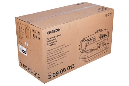 Тепловая дизельная пушка Кратон Жар-пушка D 10-500 L 3 09 05 013