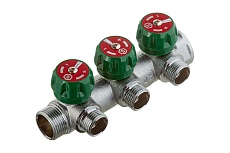 Регулирующий коллектор STOUT 3/4, 3 отвода 1/2 SMB-6850-341203 RG008UJDITG2F9