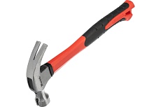 Молоток-гвоздодер Matrix Optimal боек c магнитом фибергласовая обрезиненная рукоятка 450 г 10454