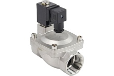 Электромагнитный клапан DN.ru VS2W-401E-PU-NC Ду32 Ру10 сталь, пилотный EPDM 24В DC D130-01536