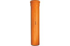 Труба со вспененным средним слоем МультиМирПласт ТР НК 4.0 110/2000, 110 рыжая, класс кольцевой жесткости SN4