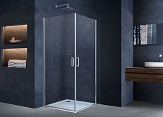 Душевой уголок Vincea Alpha VSR2-3AL7090CL 90x70 хром, прозрачное