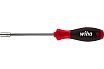 Отвертка-битодержатель Wiha SoftFinish 1/4, 300 мм 01476