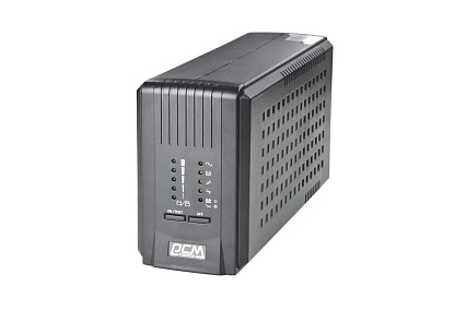 Источник бесперебойного питания Powercom SMART KING PRO+, Интерактивная, 500 ВА/400 Вт SPT-500-II