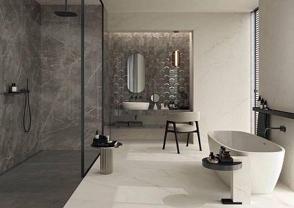 Керамогранит Atlas Concorde Marvel X Calacatta Perla Lappato 60x120 см, A8Z4