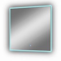 Зеркало Континент Trezhe LED 100x100 см с холодной подсветкой, антипар ЗЛП2286