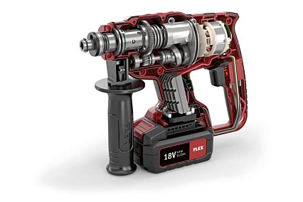 Комбинированный аккумуляторный перфоратор Flex CHE 18.0-EC 430005