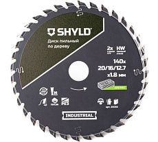 Пильный диск SHYLD по дереву твердосплавный 140x20/16/12,7 мм, 36 зубьев 6692520