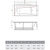 Акриловая ванна Vayer Boomerang 190x90 L Гл000010853