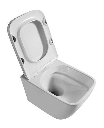 Подвесной унитаз Grossman Thin Rim GR-5603S с микролифтом, белый Подвесной унитаз Grossman Thin Rim GR-5603S с микролифтом, белый