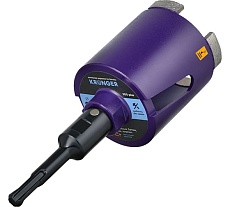 Коронка алмазная по бетону LASER SDS+ 68 мм, с магнитным хвостовиком Kronger KS20068