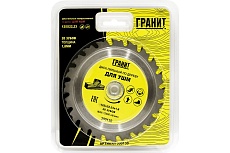 Диск пильный твердосплавный по дереву (125x22.23 мм; 20Z; 1.8 мм) для УШМ Гранит 300130