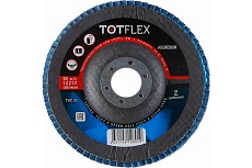 Круг лепестковый торцевой AGGRESSOR 2 125x22 мм, Z, Р120, 50 шт TOTFLEX 4631166199602