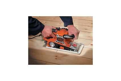 Ленточная шлифмашина Black&Decker KA89EK-QS