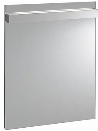Тумба с раковиной Geberit iCon 60 см, два ящика, белый глянец