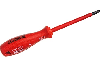 Крестовая отвертка Unior VDE 1000V PZ 2x100 мм 3838909164847