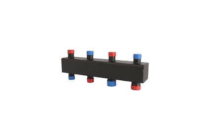 Коллектор Rommer 2/3 отопительных контура, 1х1 1/4 RDG-0016-004023 RG008T2Q1GUDQ3