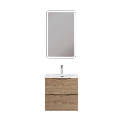 Мебель для ванной BelBagno Marino-Cer-Mini 50 см Rovere Bianco