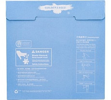 Диск пильный HW основной (400x75x4.4/3.2 мм; Z72; TR-F) Golden Eagle TL00000053