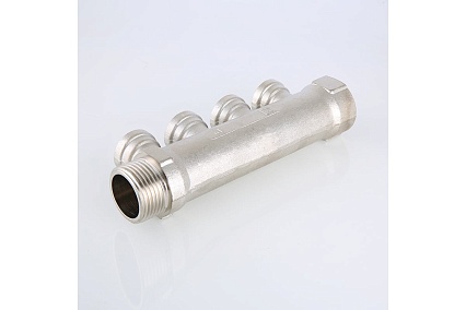 Коллектор Valtec 1", 2 выхода х 1/2" вн. VTc.550.N.0602